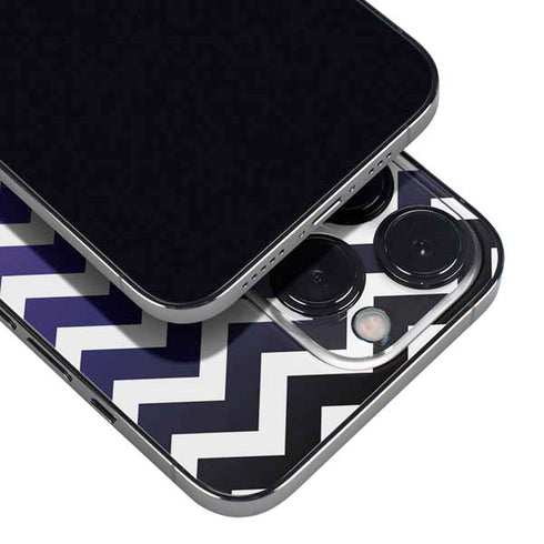 Chevron Purple Ombre iPhone 16 Pro Skin
